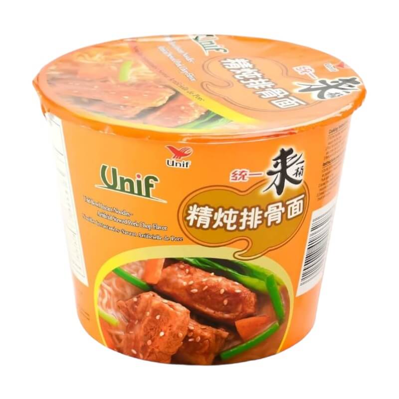 Taiwanese Stewed Pork Chop Noodles (Bowl) 110g - Unif