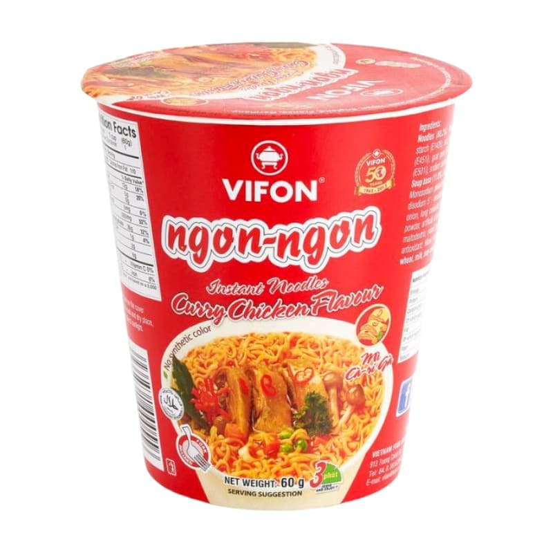 Vietnamese Chicken Curry Cup Noodles 60g - Vifon
