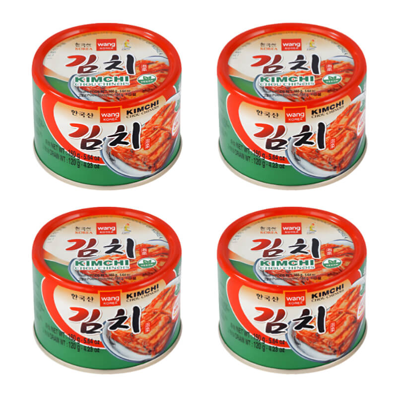 Wang Korean Kimchi (Light) 120gx4 Packs