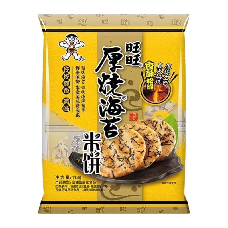 Want Want Seaweed Rice Crackers 118g