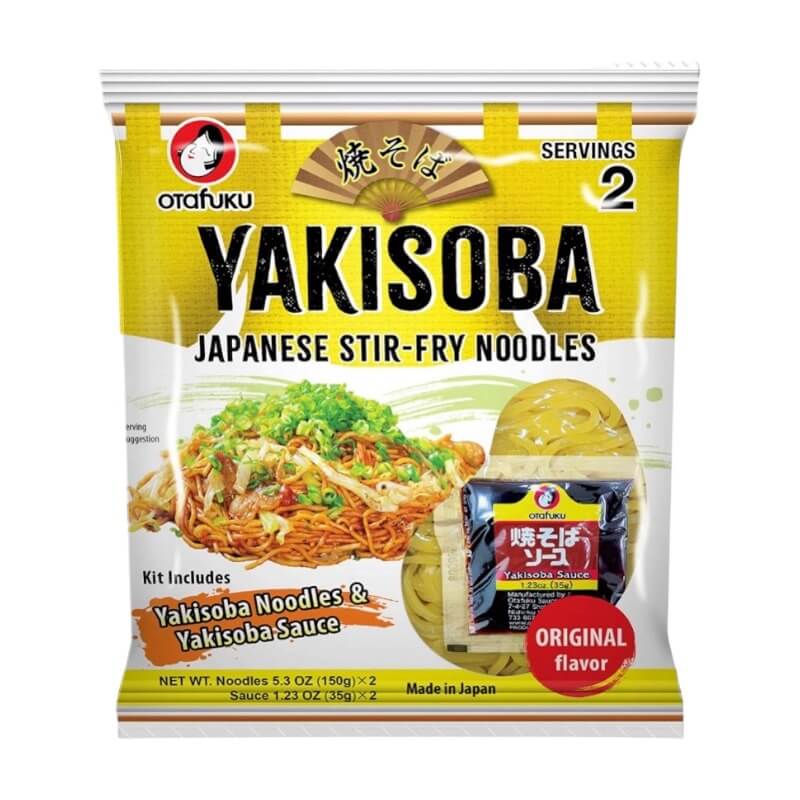 日式炒面Yakisoba带酱料两人份