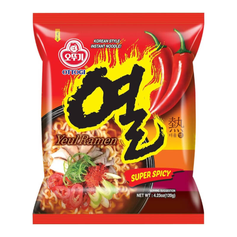 Ottogi Yeul Ramen Spicy Noodles 120g