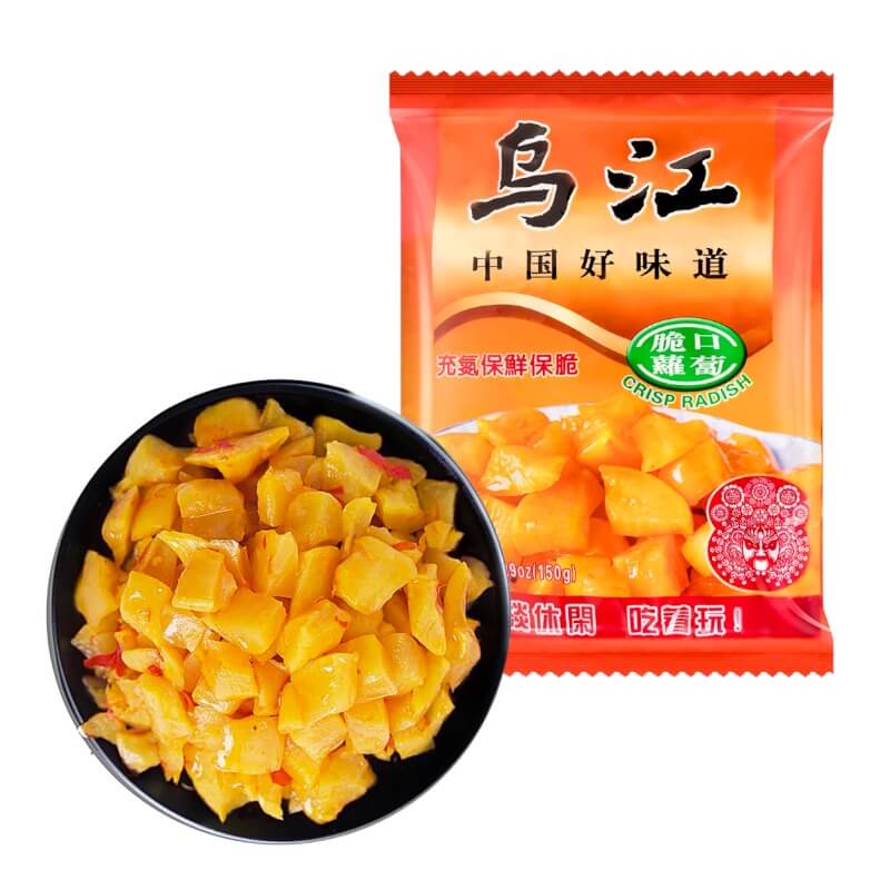 Crispy Pickled Radish Sweet& Spicy 150g - Wujiang