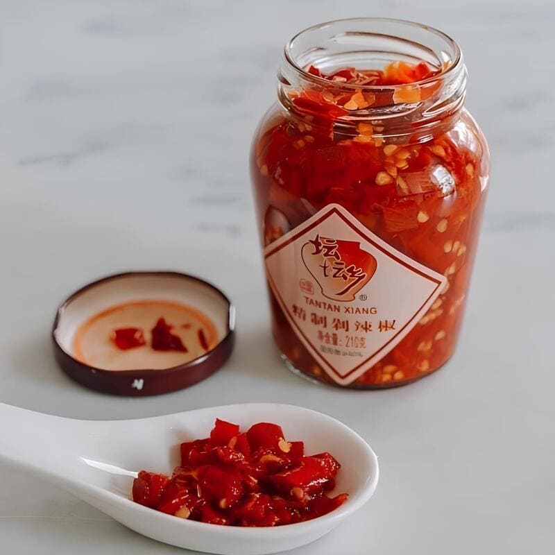 Duojiao Pickled Chopped Chili 210g - Tantanxiang