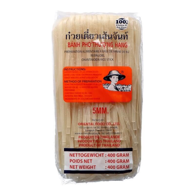 Rice Noodles for Pho Gluten Free 5mm
