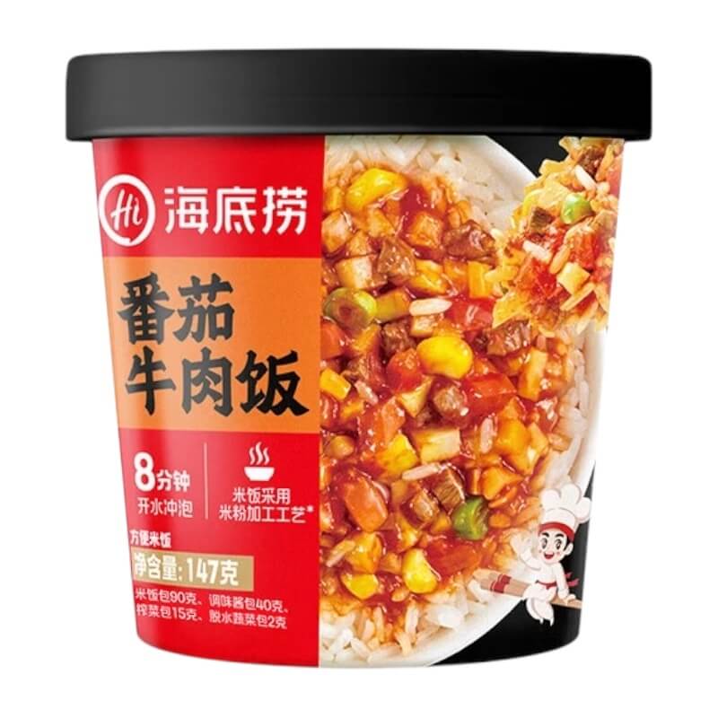 Haidilao Tomato Beef Instant Rice 147g
