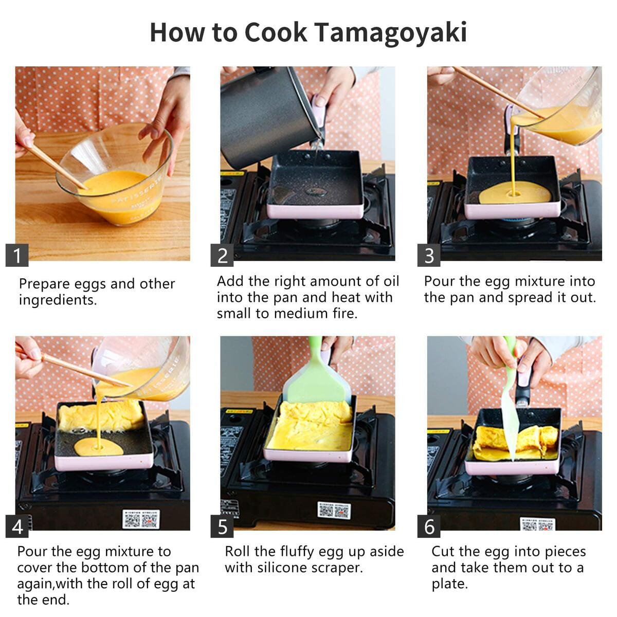 Non-stick Pan for Tamagoyaki Omelette