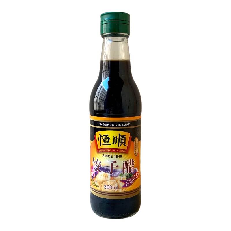 Chinkiang Black Vinegar For Dumplings & Gyoza 300ml - Hengshun