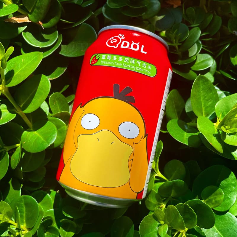 Qdol Pokemon Psyduck Strawberry Soda 330ml