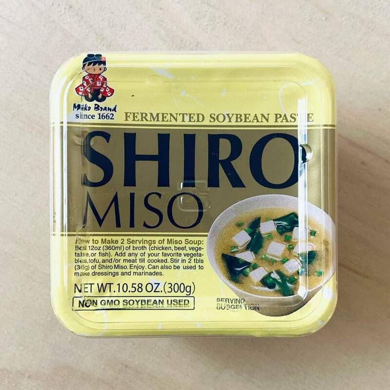 Shiro Miso White Miso Paste 300g - Miyasaka