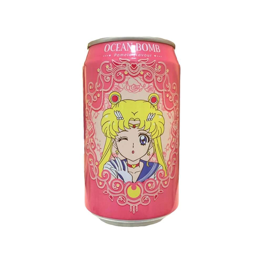 Ocean Bomb Sailor Moon Pomelo Soda Drink 330ml
