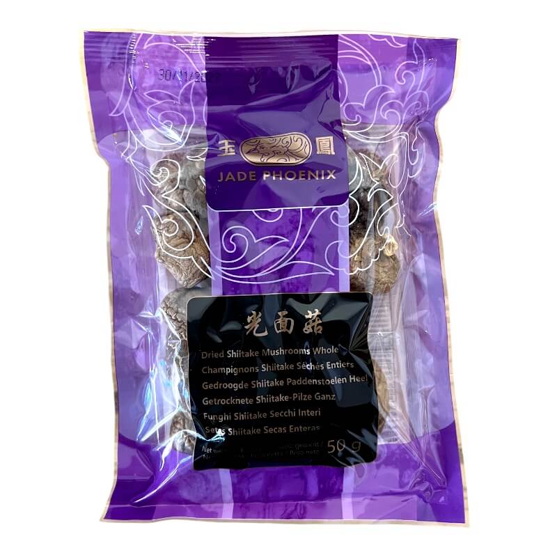 Jade Phoenix Shiitake Mushrooms 3-4cm 50g