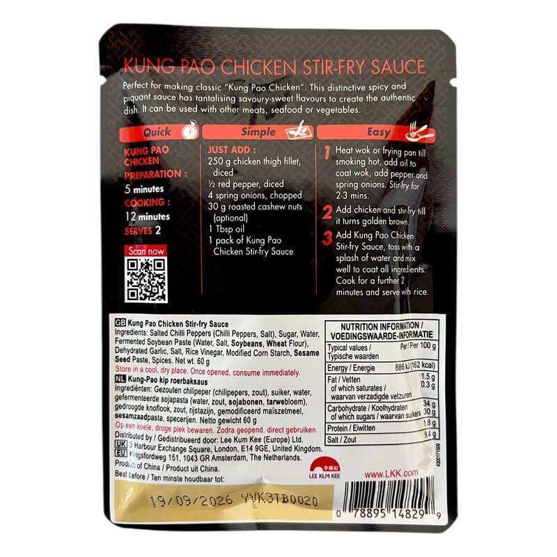 Lee Kum Kee Kung Pao Chicken Stir-fry Sauce 60g