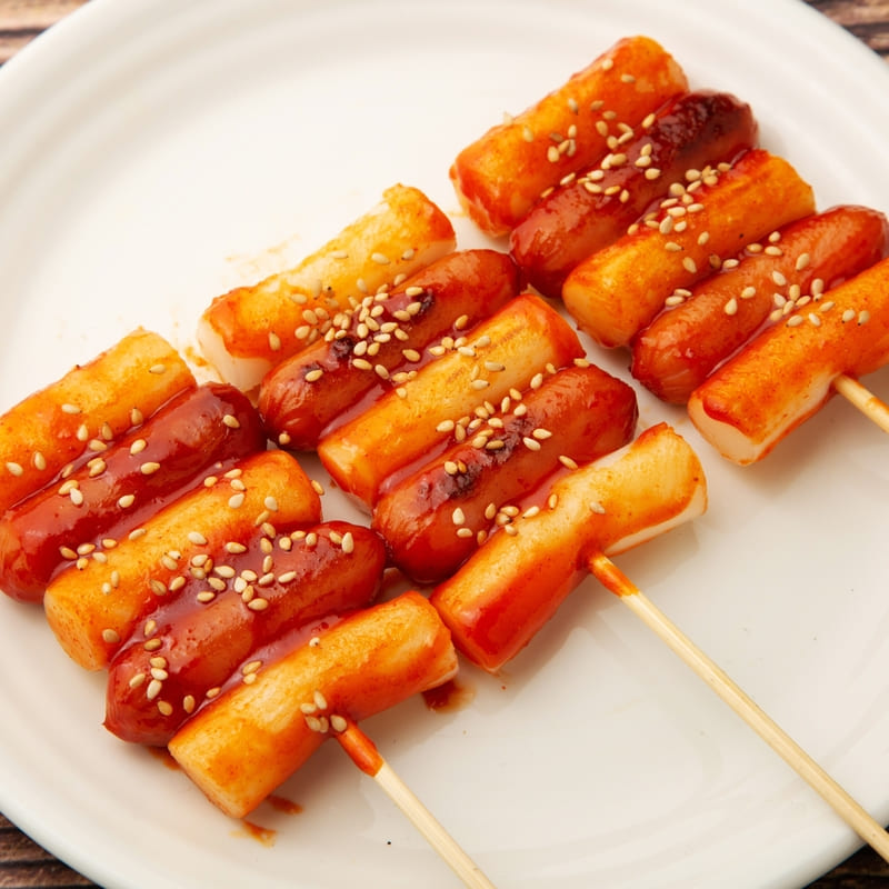 Gnocchi di Riso Cilindrici per Tteokbokki 600g - Matamun