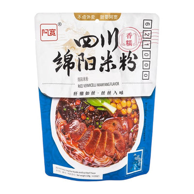 Mianyang Rice Vermicelli In Beef Soup 175g - Akuan