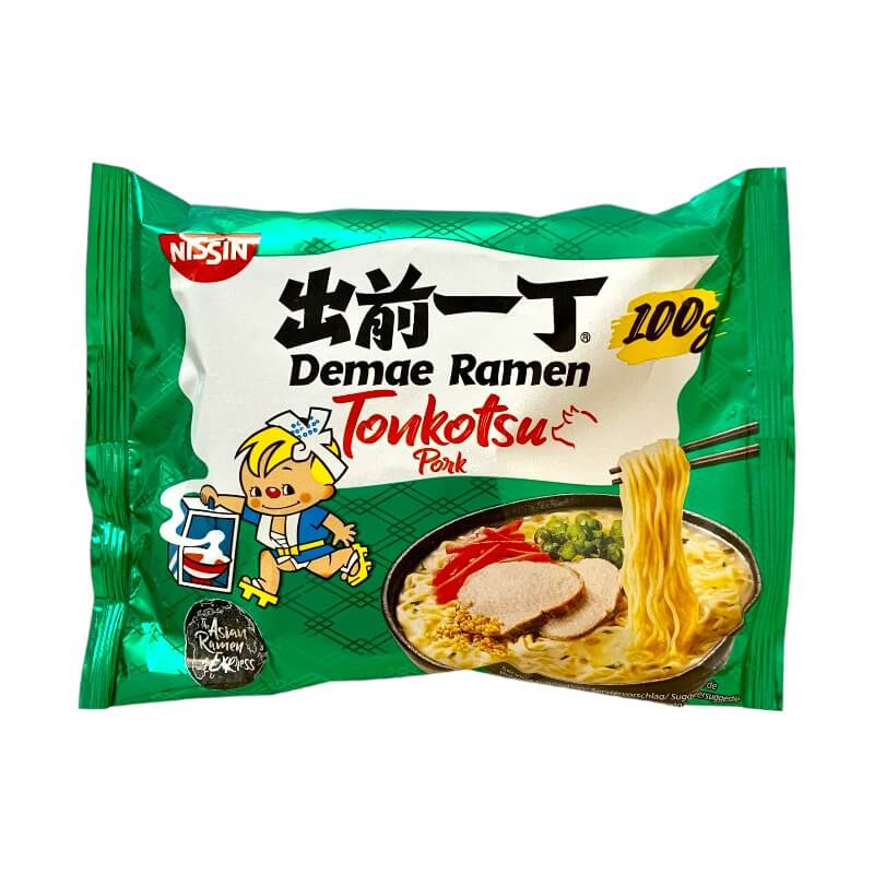 Demae Ramen Tonkotsu Pork Bone Soup Instant Noodle 100g