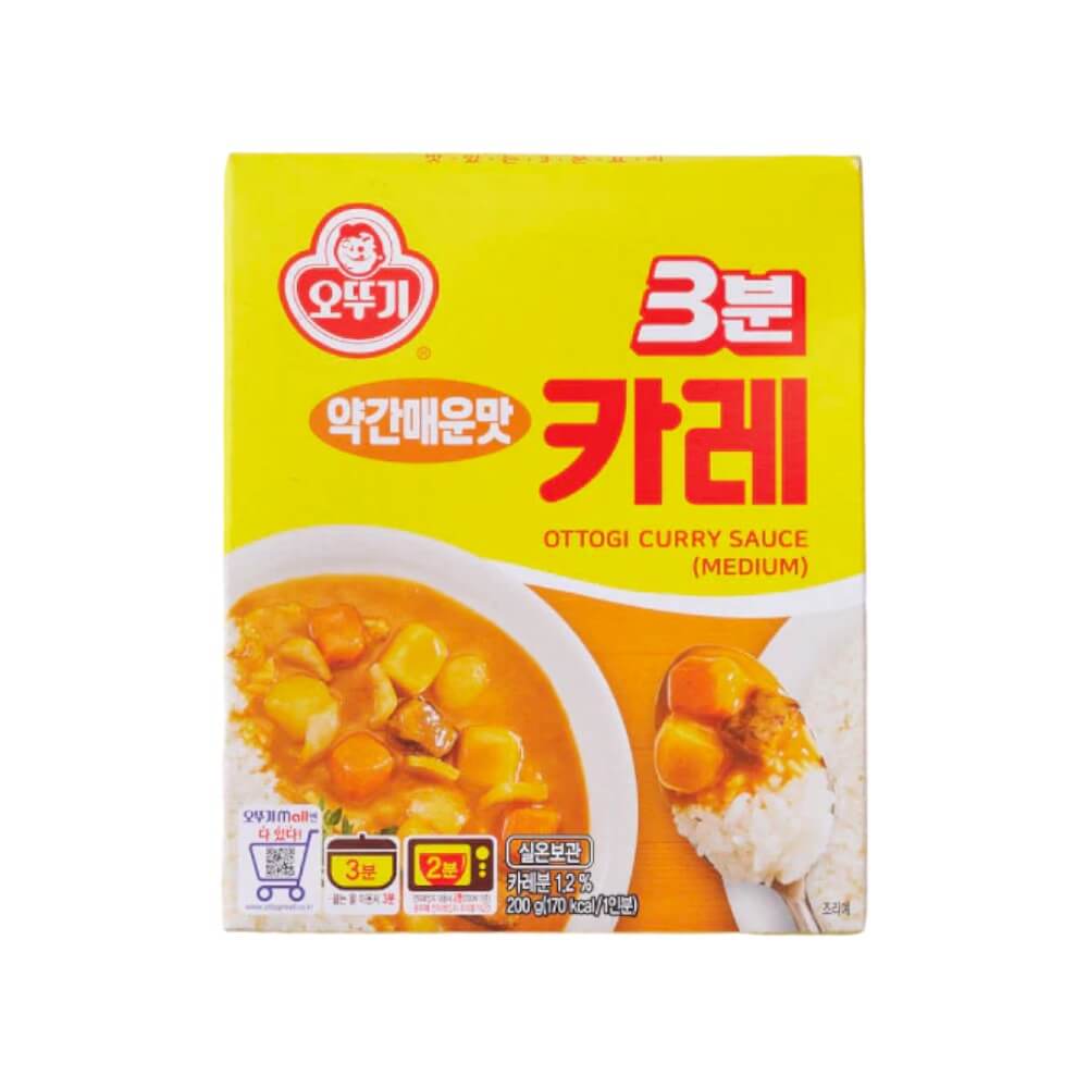 Korean Curry Sauce Medium Hot 200g - Ottogi