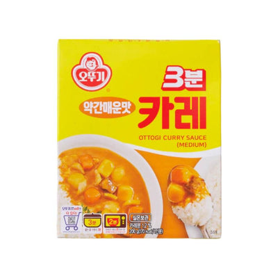 Korean Curry Sauce Medium Hot 200g