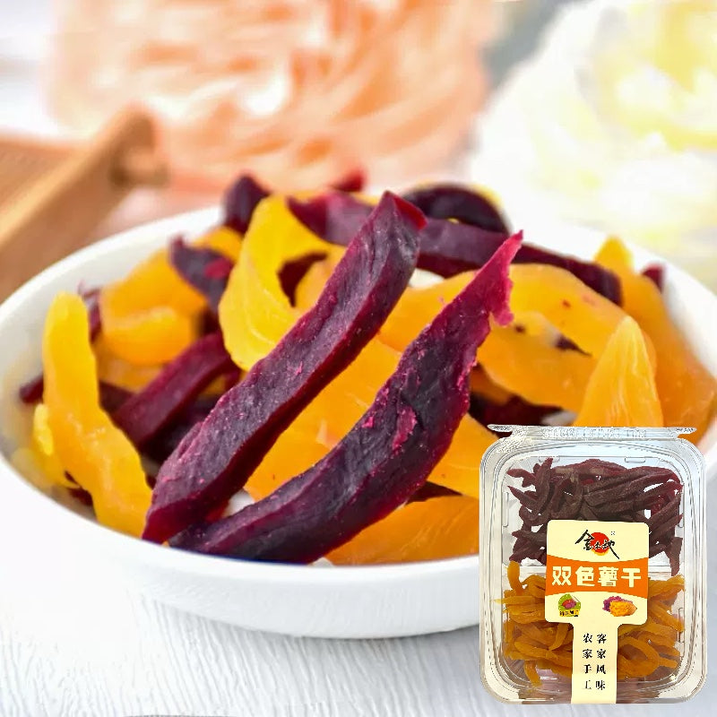 Soft Purple Potato and Sweet Potato Snacks 250g