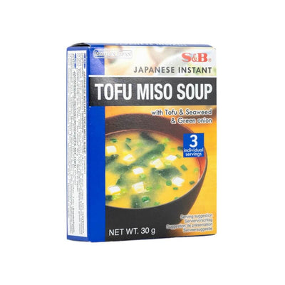 S&B Tofu Miso Soup 3 Servings 30g