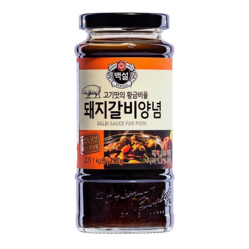 Galbi Sauce for Korean BBQ Pork Ribs 290g