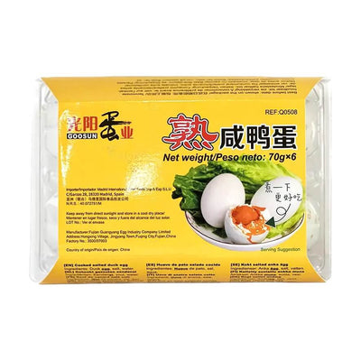 Chinese Salted Duck Eggs 6 Pieces