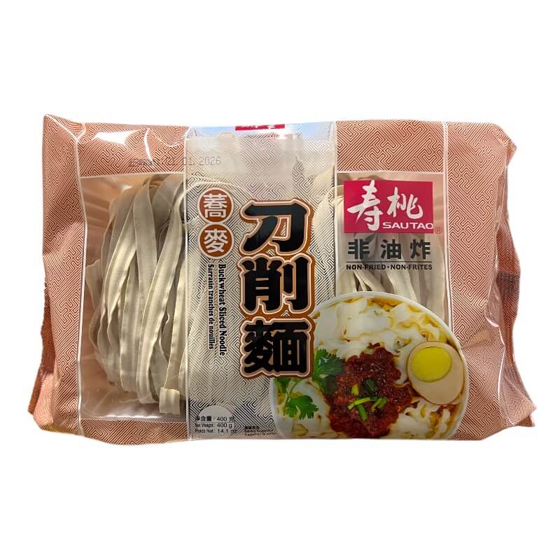 Sau Tao Buckwheat Dao Xiao Mian Noodle 400g