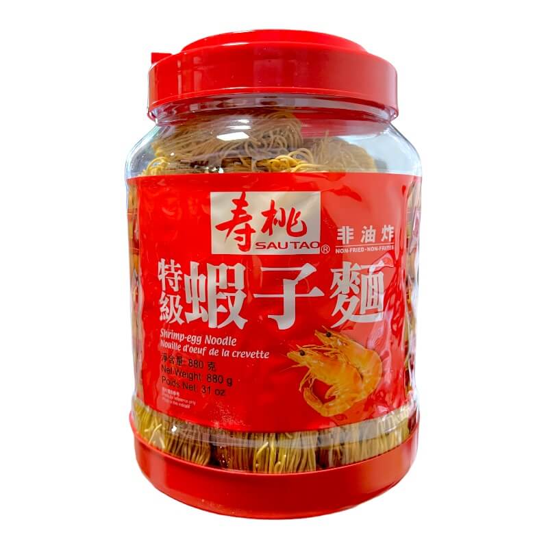 Sau Tao Ha Zi Mien Shrimp Roe Noodles Jar 880g