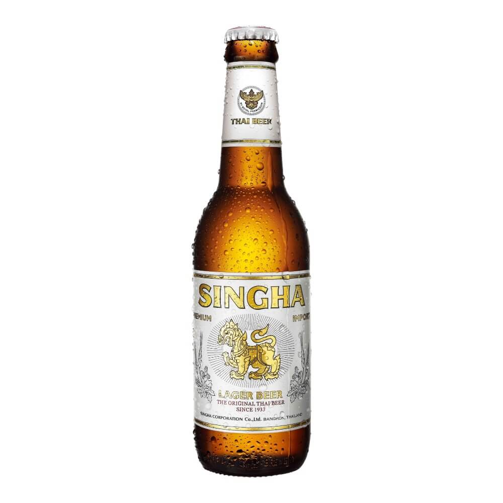 Singha Thai Lager Beer 5% 330ml