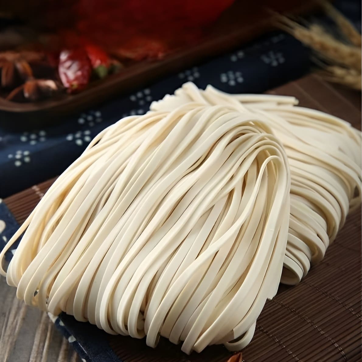 Taiwan Dried Udon Noodles 500g - Fuchen