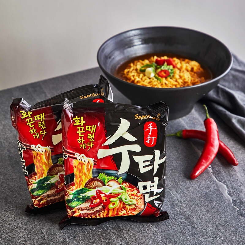 Samyang Sutah Hand-made Ramen Noodles 120g