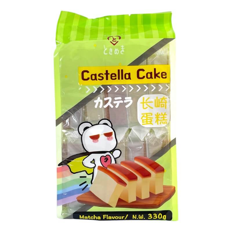 Tokimeki Castella Cake Matcha 330g