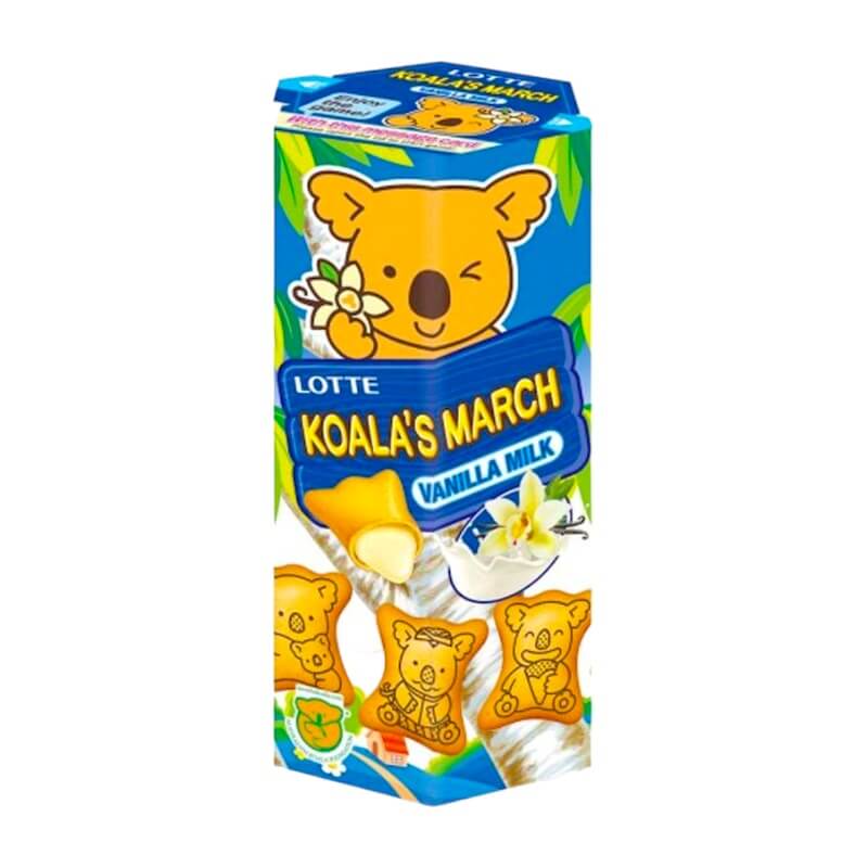 Koala Cookies Vanilla Filling 37g - Lotte