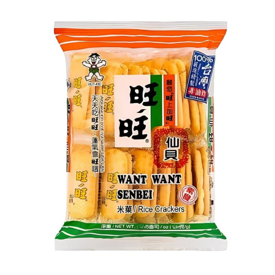 Senbei Rice Crackers 52g - Want Want
