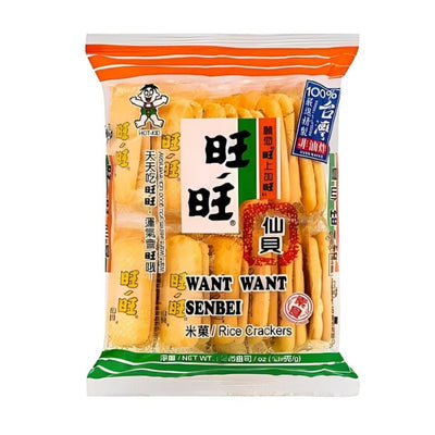 Senbei Rice Crackers 56g - Want Want
