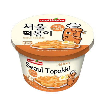 Seoul Topokki Tteokbokki Rice Cake 142g - Wellheim