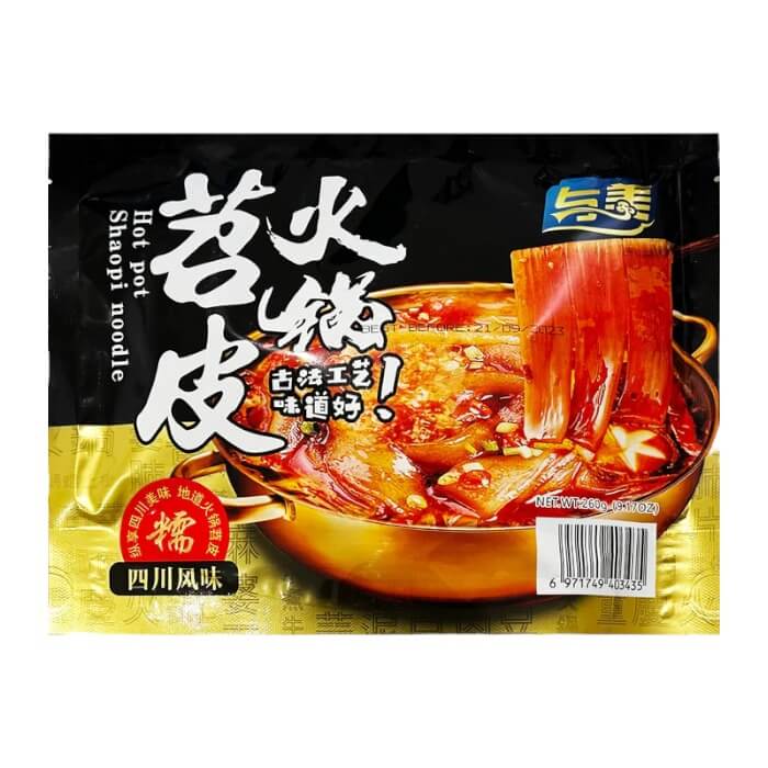 Shaopi Potato Wide Noodle in Hot Pot Soup 260g
