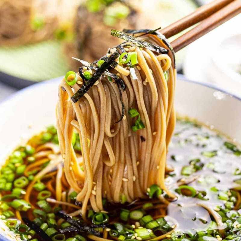 Japanese Soba Buckwheat Noodles 200g - Nisshin