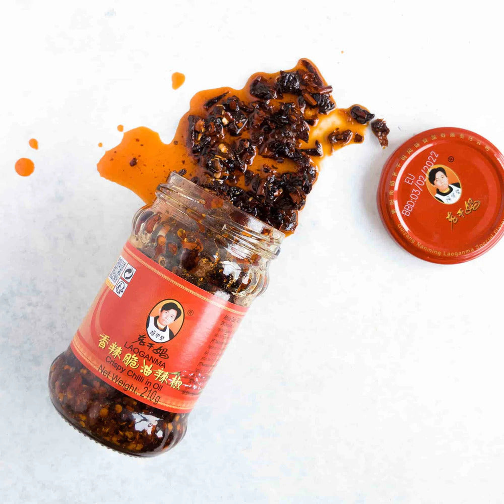 Spicy Chili Crisps (Chili Oil) 210g - Lao Gan Ma