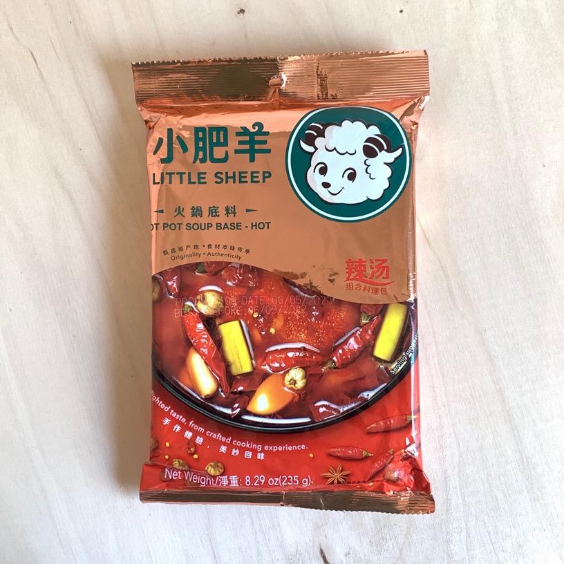 Spicy Mongolian Hot Pot Soup Base 235g - Little Sheep