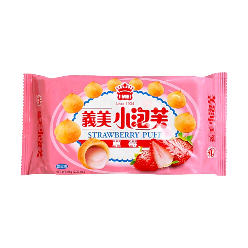 Strawberry Cream Puff 57g - I Mei