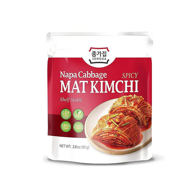Korean Kimchi Gluten Free 80g - Jongga