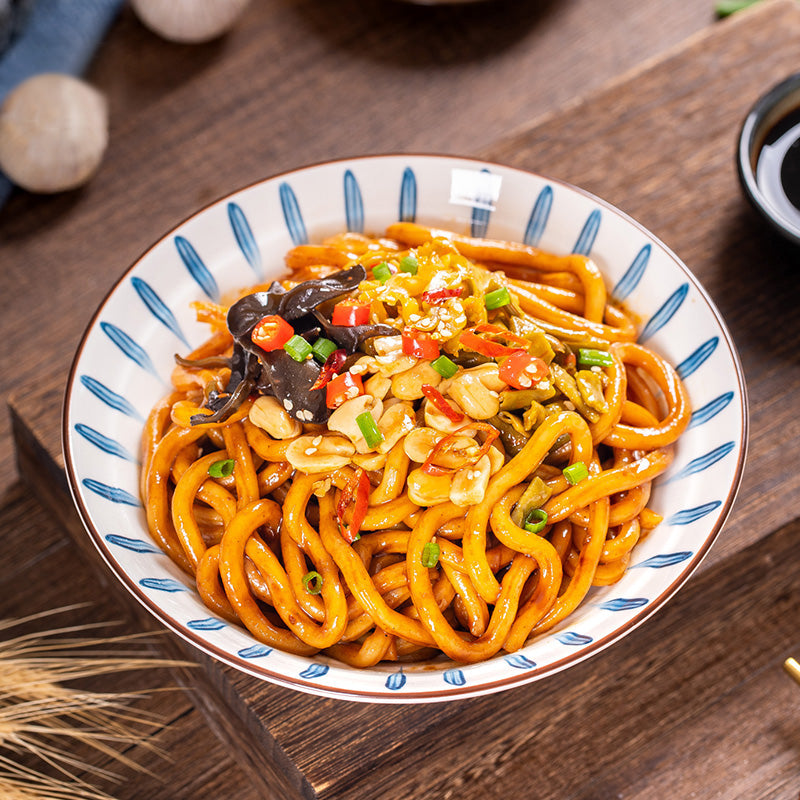 Tian Shui Mian Udon Noodle Sweet & Mala Spicy 275g - Akuan