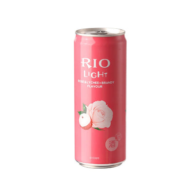 Rose, Lychee & Brandy Sparkling Cocktail 3% 330ml - Rio