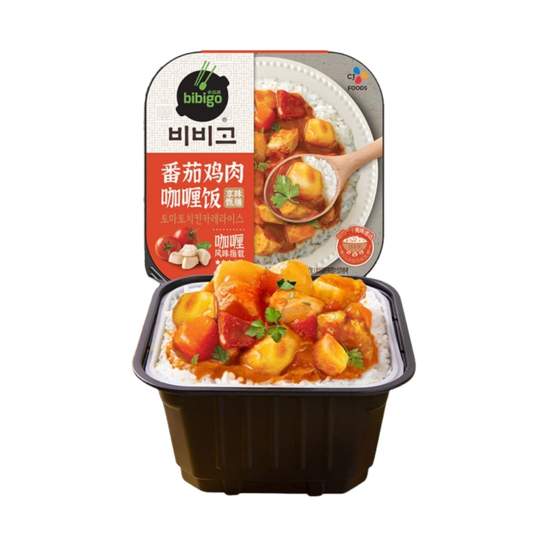 Self-heating Pot Tomato Curry Chicken Rice - Bibigo