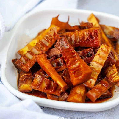 Braised Bamboo Shoots in Sweet Soy Sauce 397g