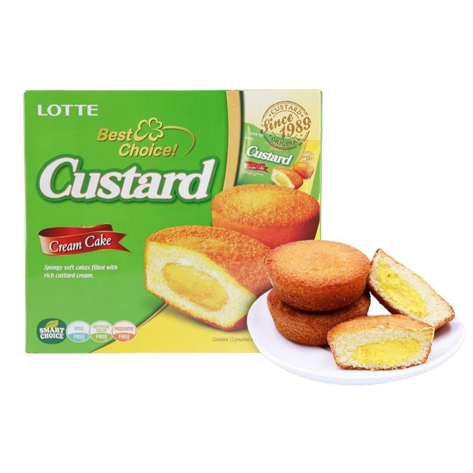 Creamy Custard Pie - Lotte