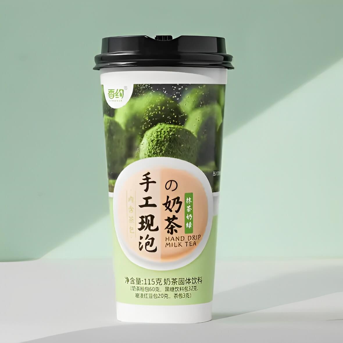 Matcha Cream Hand Drip Milk Tea 115g