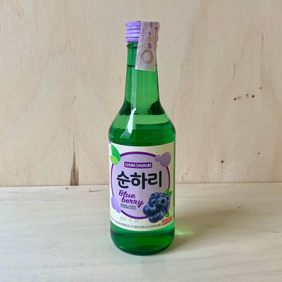 Soju Blueberry 12% Korean Liquor 360ml - Chum Churum