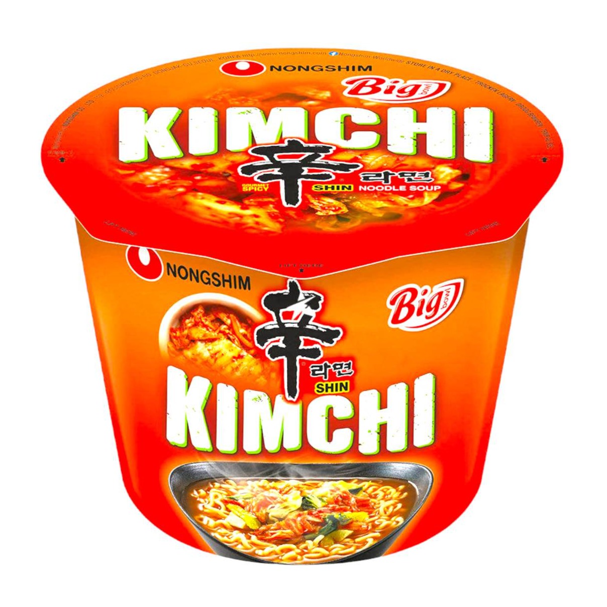 Kimchi Ramen (Big Bowl) 112g - Nongshim